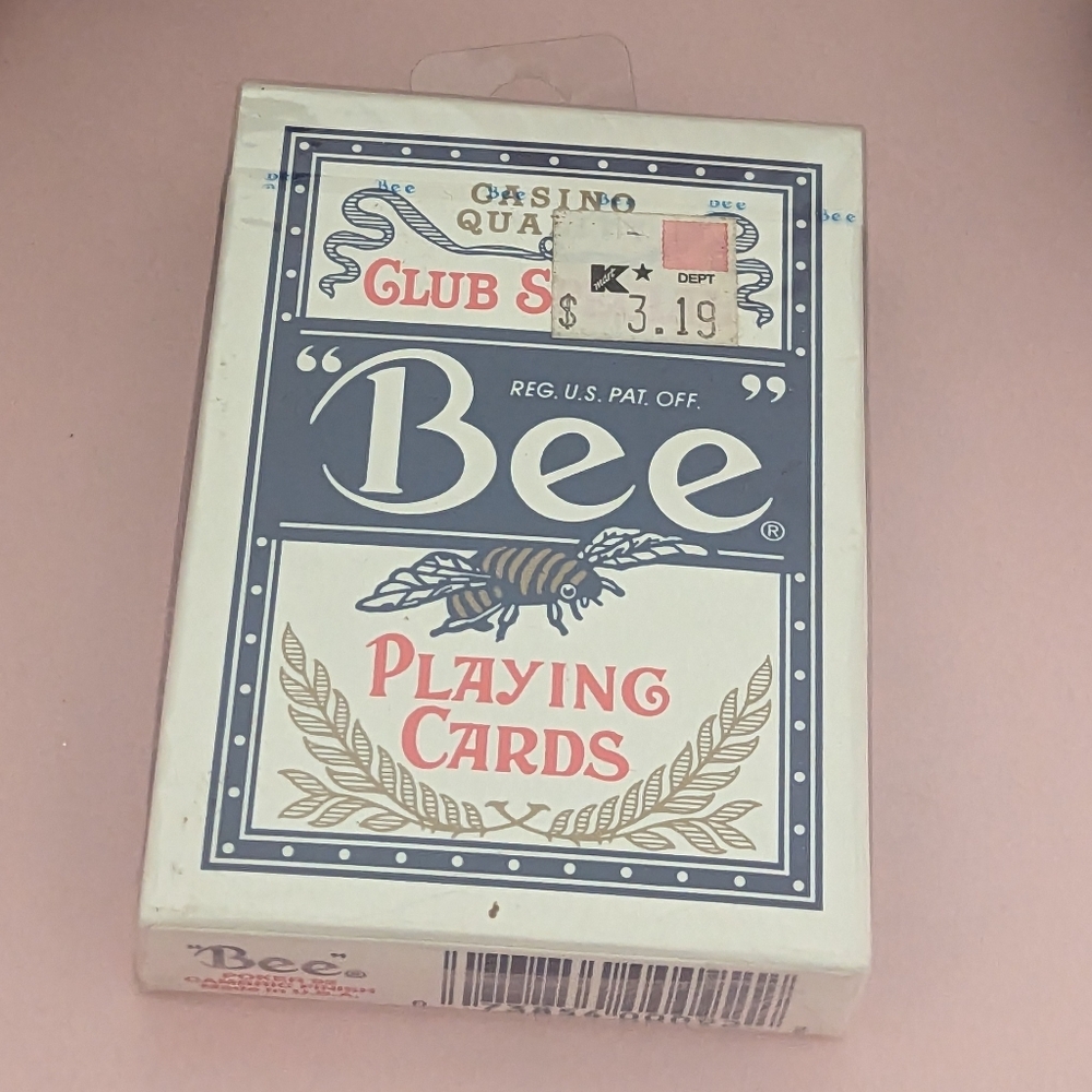 Vintage Bee Brand Playing Cards NWT!